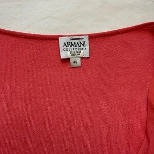 Armani Collezioni Red Blouse